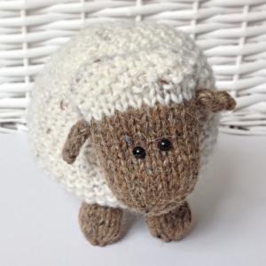 Moss The Sheep Toy Knitting Pattern