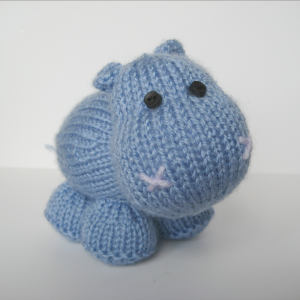 Higgins The Hippo Toy Knitting Pattern