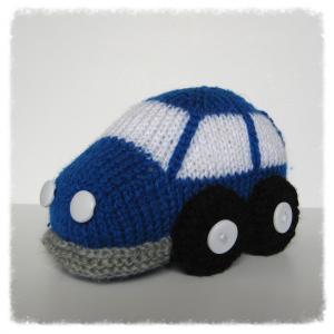 Bubble Car Toy Knitting Pattern