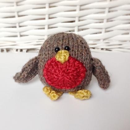 Chirpy Birds In A Basket Toy Knitting Patterns