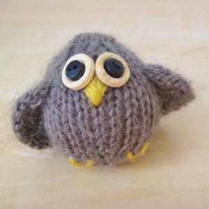 Little Owl Toy Knitting Pattern