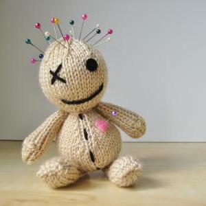 Voodoo Doll Toy Knitting Pattern