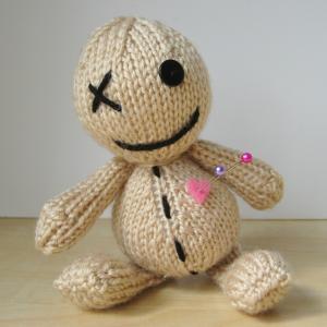 Voodoo Doll Toy Knitting Pattern