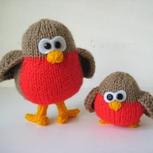 Rockin' Robins Toy Knitting Patterns