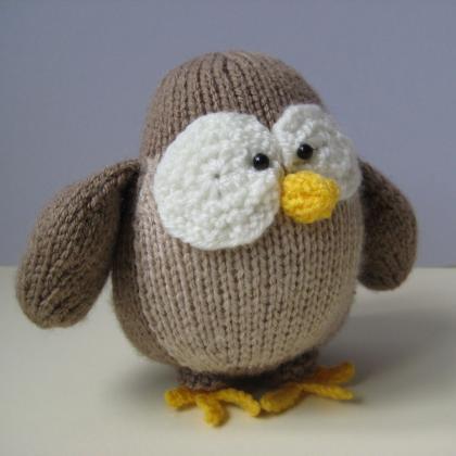 Graduation Owl Toy Knitting Patterns