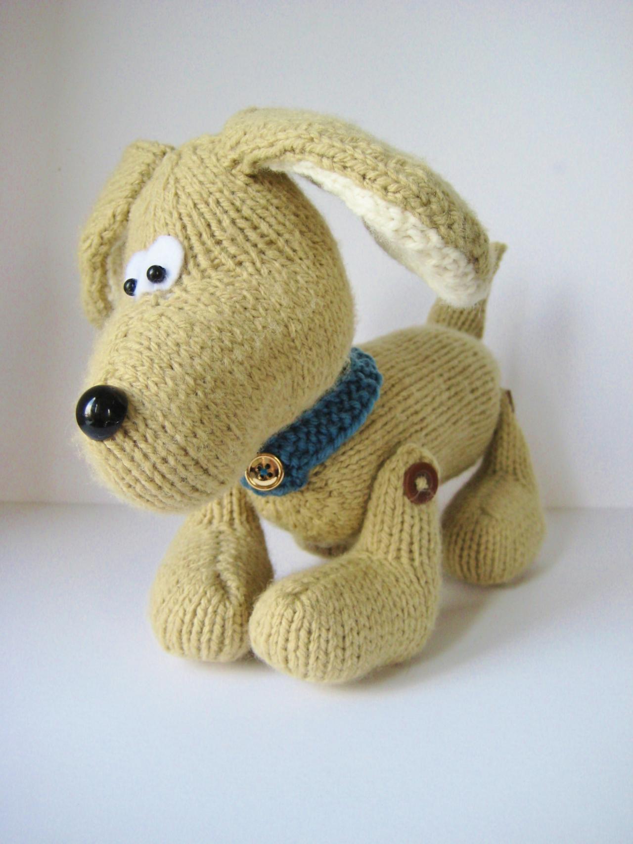 Biscuit The Dog Toy Knitting Pattern on Luulla