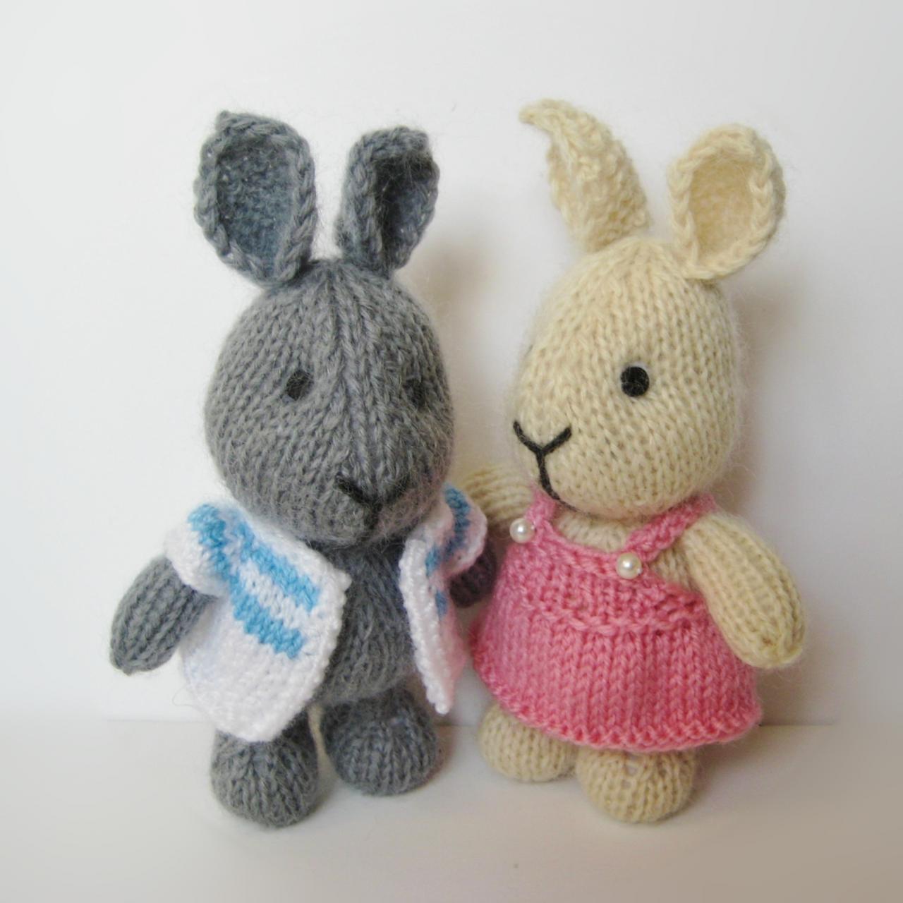 Harry And Hatty Hare Toy Knitting Patterns